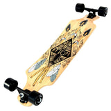 Atom Drop Deck Longboard - 39 Inch (Bamboo Tiki)