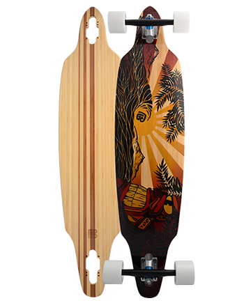 PACIFIC SUNSET - DIRECTIONAL DT LONGBOARD