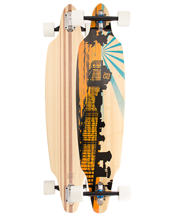 SUNSET PIER - DIRECTIONAL DT LONGBOARD