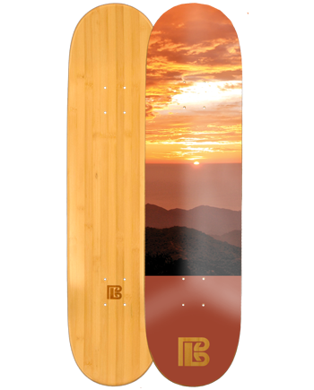 SUNSET (EARTH SERIES) - SKATEBOARD