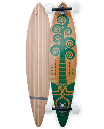 WACAH CHAN (CENTRE) - PINTAIL LONGBOARD